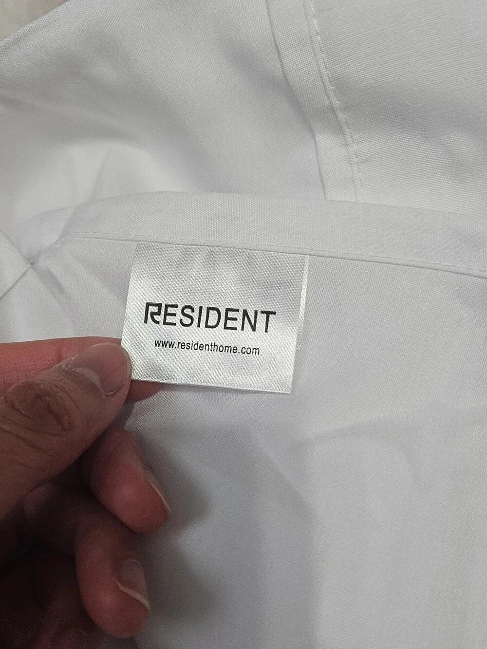 Resident Bamboo Blend King Sheet Set – White – 4 Piece